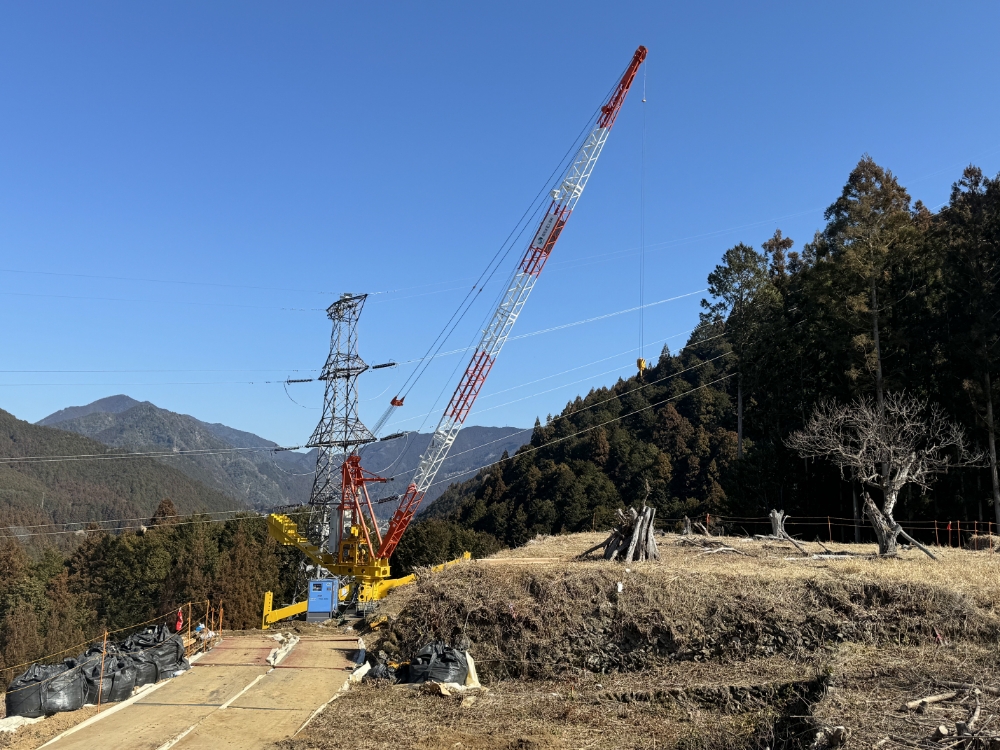 鉄塔基礎工事